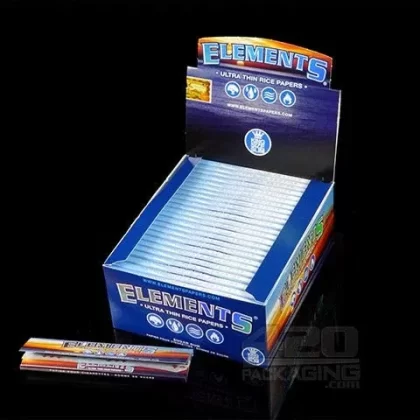 ELEMENTS | ‘Retail Display’ King Size Slim Ultra Thin Rolling Papers