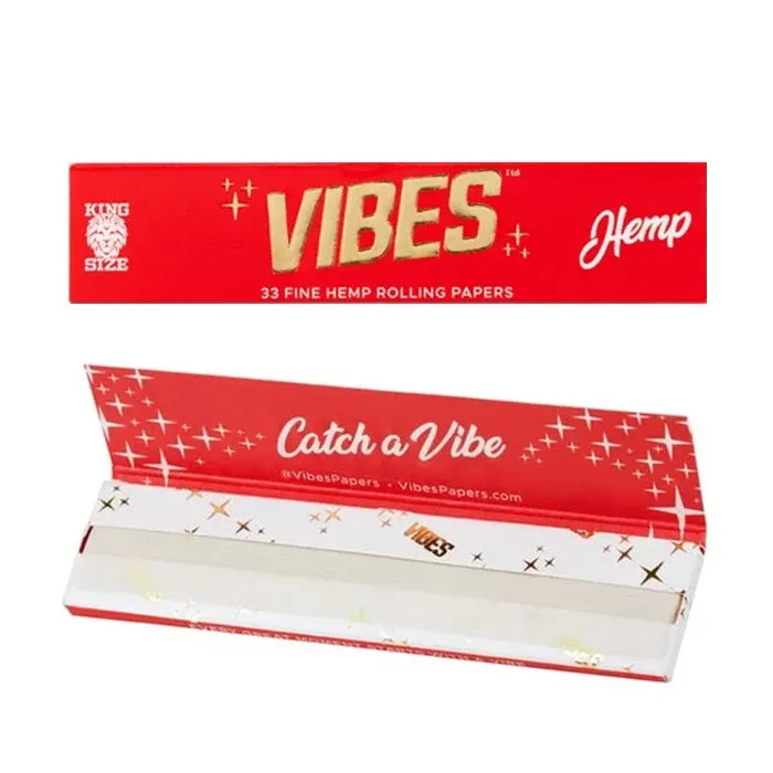 Vibes Papers – Hemp : King Size