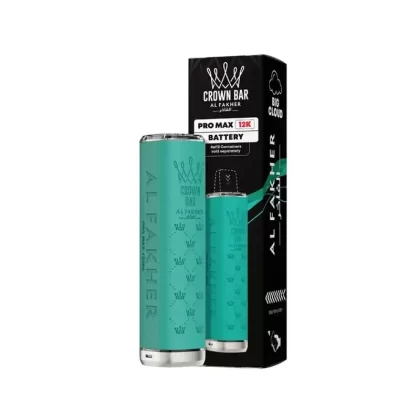 Al Fakher Crown Bar Pro Max 12K Prefilled Pod Kit Teal