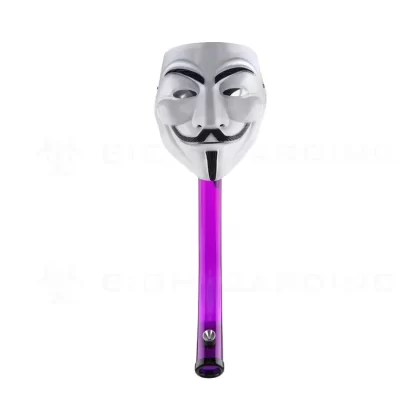 Gas Mask | Guy Fawkes Mask Black & White Steamroller