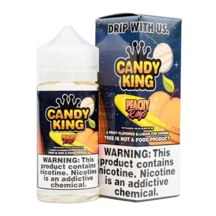 Candy King Vape Juice | 100ml | Peachy Rings