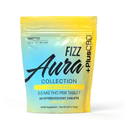 PlusCBD Fizz 2.5 mg THC Effervescent Tablets 20ct