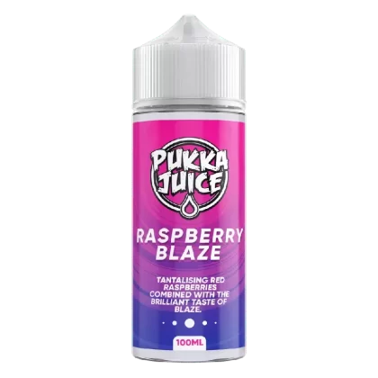 Pukka Juice 100ml E-liquid Shortfill Raspberry Blaze
