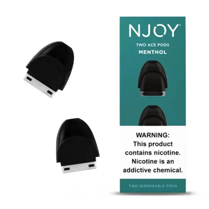 Buy Njoy ACE Pods Menthol 5% Online at Electronicpuffs