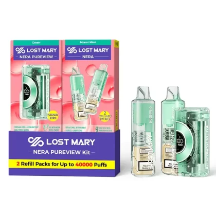 Green – Miami Mint – Lost Mary – NERA Pureview 40K Kit (1 Device + 2