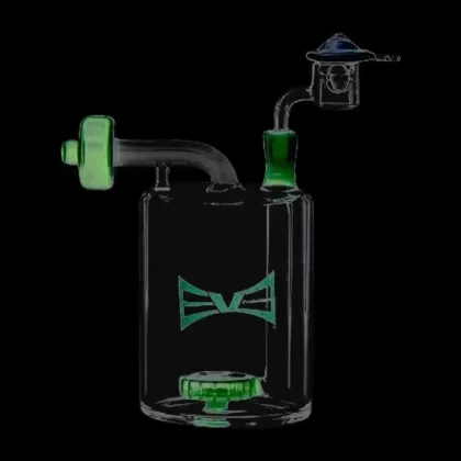 Evolution Money Jar Dab Rig with Banger and Carb Cap