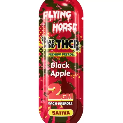 Black Apple Flying Horse Mad Mind THCP Premiumm Pre-Roll 2GM