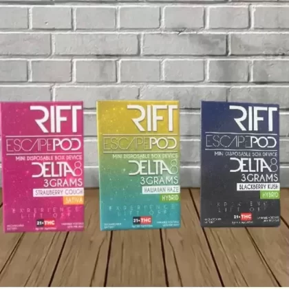Rift Delta 8 THC Mini Escape Pod Disposable 3g