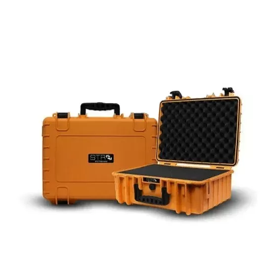 Str8 | Pelican Case | 17″ WITH 3 LAYER PRE-CUT FOAM TANGIE ORANGE