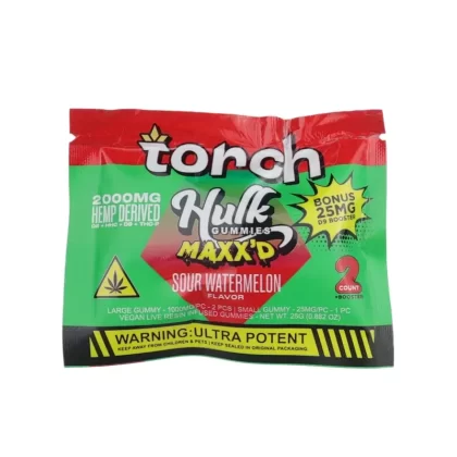 Torch Gravity Hulk Gummies – 2000mg