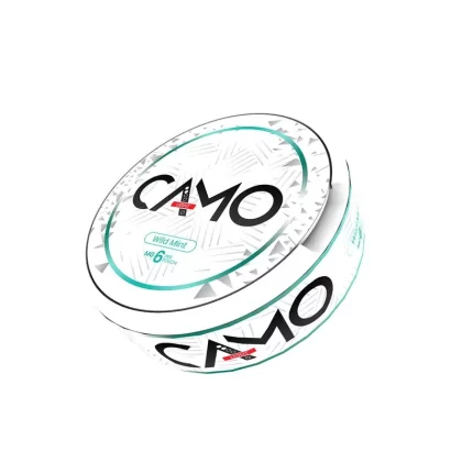 Camo Wild Mint Nicotine Pouches – 20 Pouches