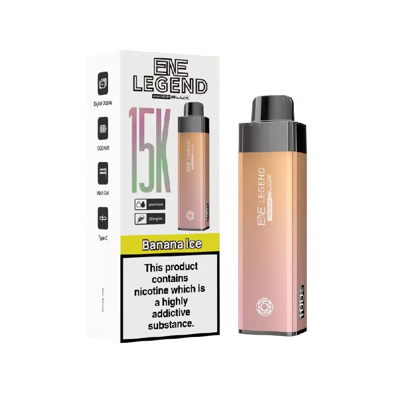 Elux ENE Legend 15k Prefilled Pod Kit Banana Ice