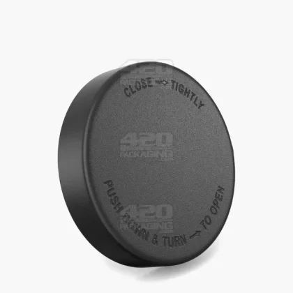 POLLEN GEAR | Flush V2 Child Resistant Smooth Push Down & Turn Plastic