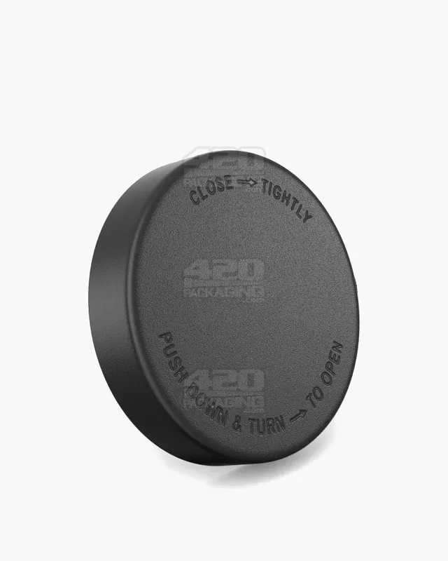POLLEN GEAR | Flush V2 Child Resistant Smooth Push Down & Turn Plastic
