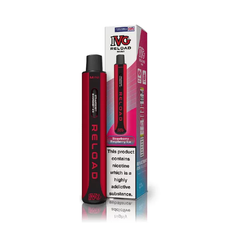 IVG Reload Mini Starter Kit Strawberry Raspberry Ice