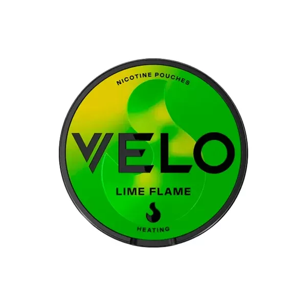 8 mg Velo Slim Lime Flame Nikotinbeutel – 20 Beutel mittlerer Stärke