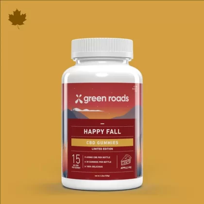 Green Roads APPLE PIE CBD GUMMIES – (30CT) 450MG