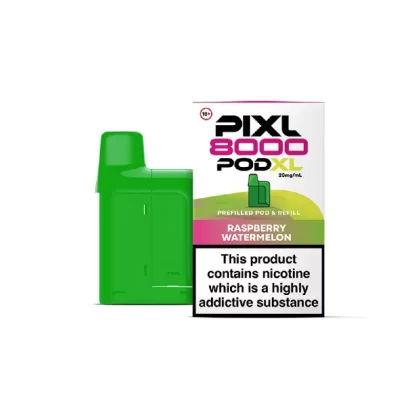 Pixl 8000 Raspberry Watermelon Refill Pods