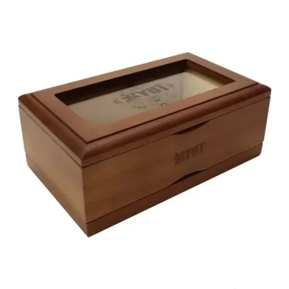 RYOT 4×7 Walnut Glass Box