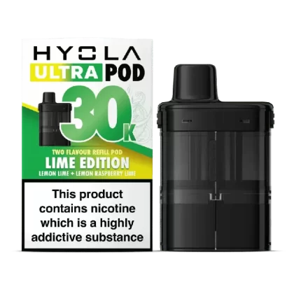 Hyola Ultra 30K Prefilled Replacement Pods Lime Edition
