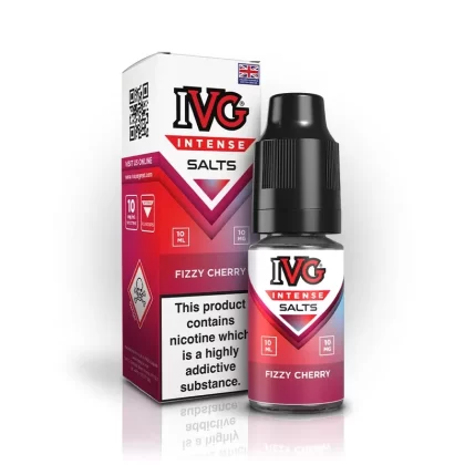 IVG Intense Nic Salt E Liquid Fizzy Cherry