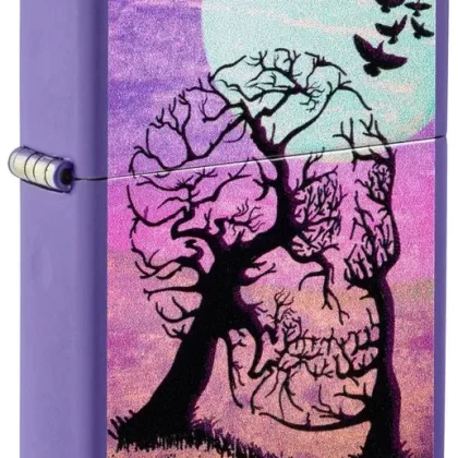 Zippo Lighter $29.95-Skull Tree Design
