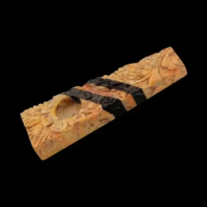 Diagonal Stripe Marble Stone Pipe