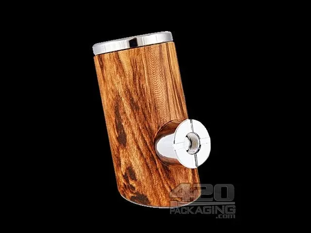 “Old Man’s Pipe” Shaped Heavy Vertical Vape Cartridge Battery