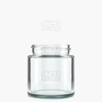 Straight Sided Clear Glass Jars | 53mm – 3.75oz – 32 Count