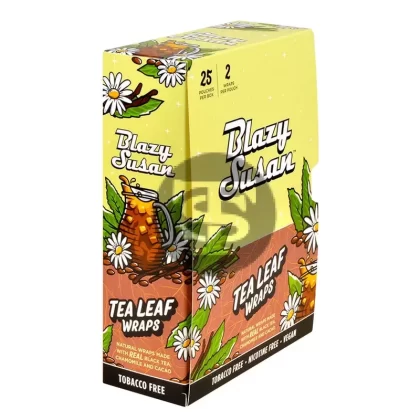 Blazy Susan Wraps Tea Leaf 25 Packs of 2
