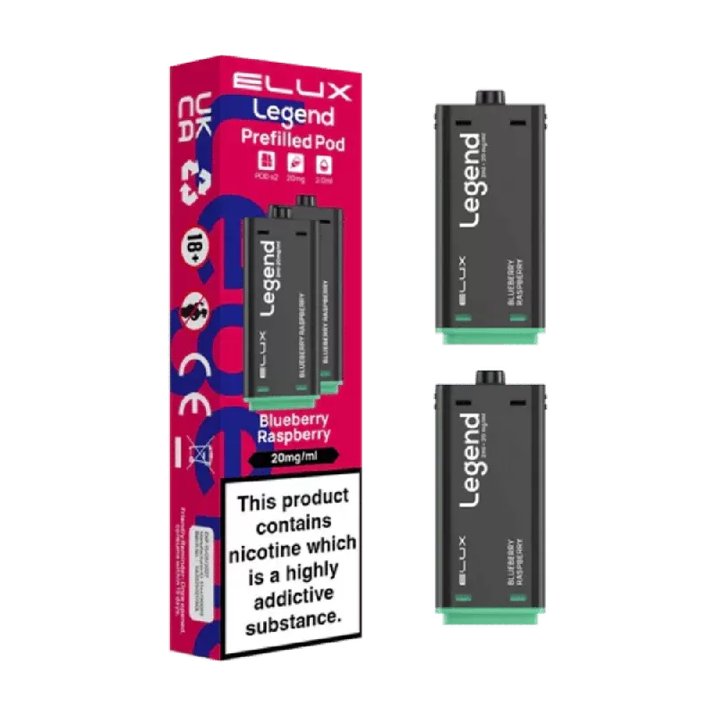 Elux Legend 1500 Prefilled Pod Blueberry Raspberry