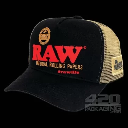 RAWlife Brazil Black Trucker Hat