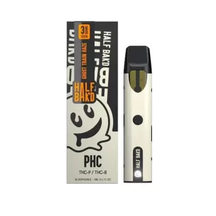 Half Bak’d Ghost Train Haze – 3G PHC Disposable (Sativa)