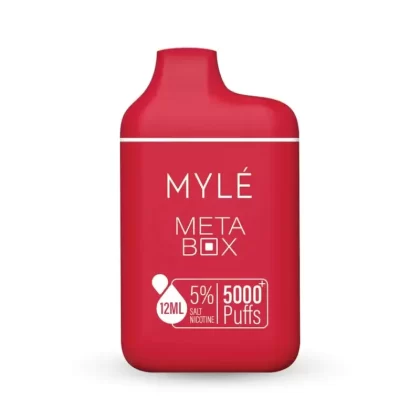 Myle Meta Box Disposable 5000 Puffs – Red Apple