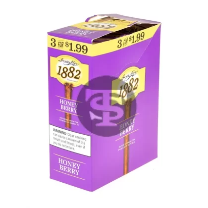 Game Garcia y Vega 1882 Honey Berry Cigarillos 3 for $1.99 10 Pouches