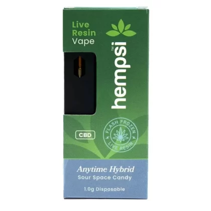Hempsi Live Resin CBD Disposable Vape Kit