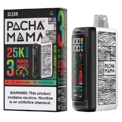 Pachamama 25000 Puffs Disposable Vape 25K – Clear