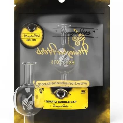 Honeybee Herb Quartz Bubble Carb Cap