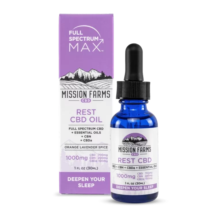 Full Spectrum Max Rest CBD Oil