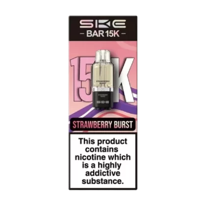 SKE Bar 15K Refill Pod Strawberry Burst