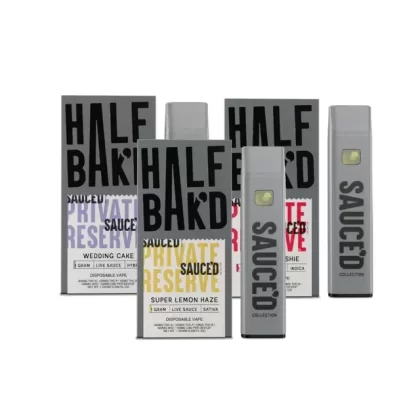 Half Bak’d Sauced Private Reserve Disposable | 1g