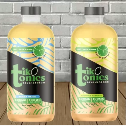TikTonics Kava + Kratom Extract Shot 2oz