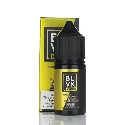 BLVK n’Yellow Salt Mango Banana Ice 30ml (35mg)