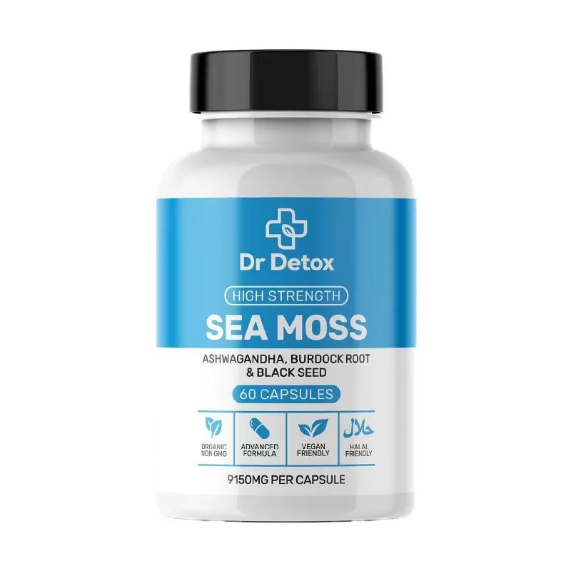 Sea Moss Capsules By Dr Detox 60 Pack