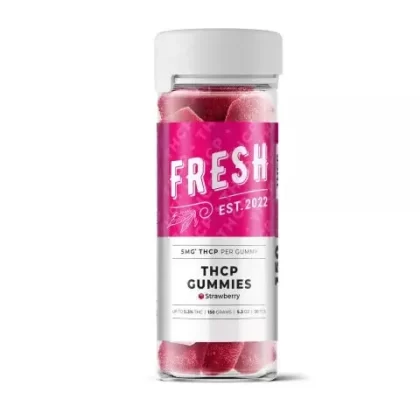 5mg THCP Gummies – Strawberry – Fresh