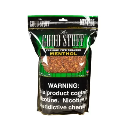Good Stuff Menthol Pipe Tobacco Bag