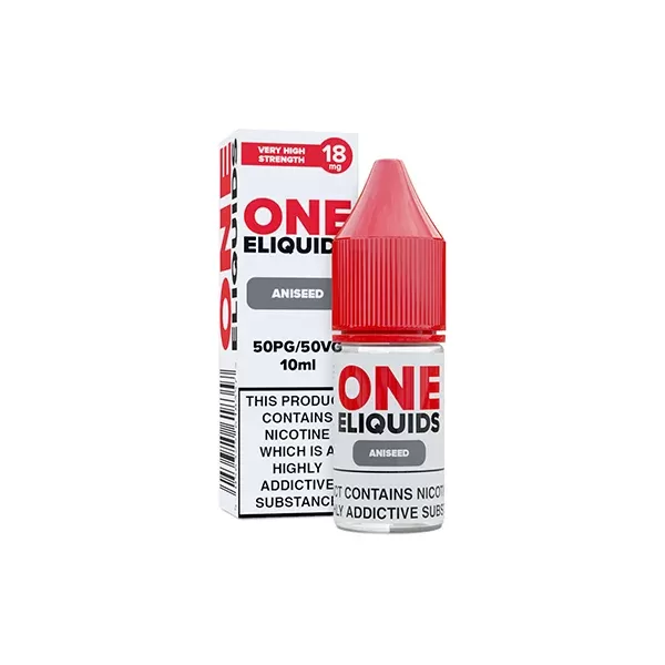 18 mg One E-Liquids aromatisierte Nikotin-Booster-Shots 10 ml