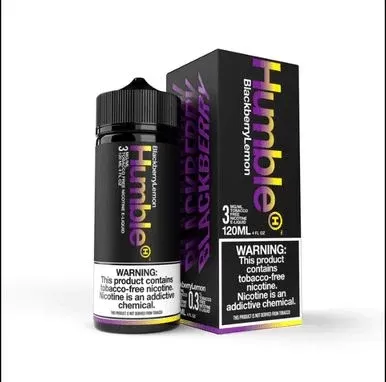 Blackberry Lemon Tobacco- Nicotine By Humble E-Liquid