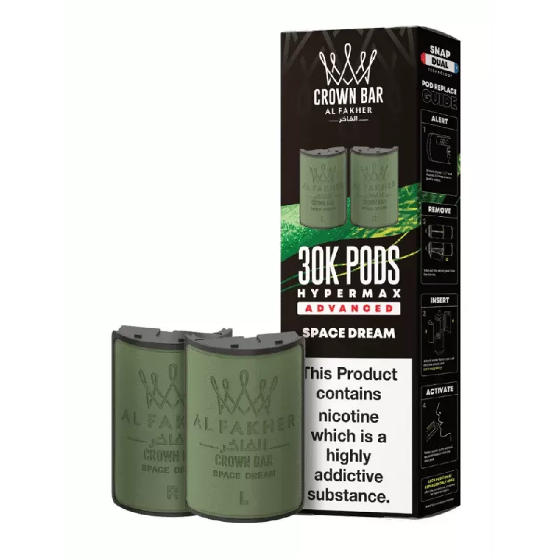 Al Fakher 30k Hypermax Prefilled Pods Space Dream