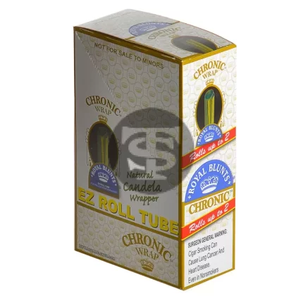Royal Blunts EZ Roll CHRONIC Wraps 25 Pouches